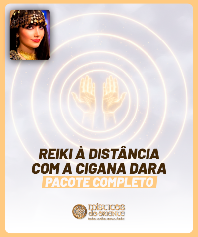 Reiki � Dist�ncia com a Cigana Dara - Pacote Completo