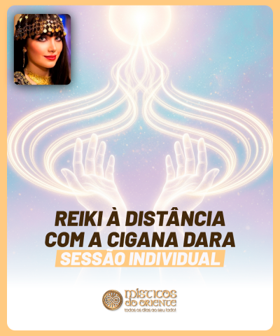 Reiki � Dist�ncia com a Cigana Dara - Sess�o Individual