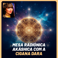 Mesa Radi�nica Ak�shica com a Cigana Dara