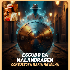 Escudo da Malandragem - Consultora Maria Navalha