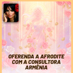 Oferenda a Afrodite com a Consultora Arm�nia