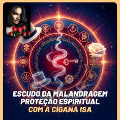 Escudo da Malandragem com Cigana Isa