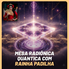 Mesa Radionica Quantica com Rainha Padilha