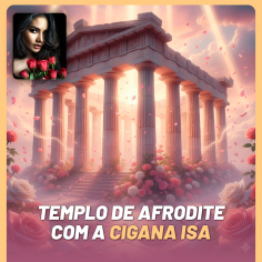 Templo de Afrodite com a Cigana Isa