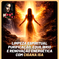 Limpeza Espiritual - Purifica��o, Equil�brio e Renova��o Energ�tica com Cigana Isa