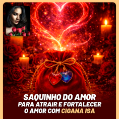 Saquinho do Amor - Para Atrair e Fortalecer o Amor com Cigana Isa