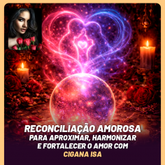 Reconcilia��o Amorosa - Para Aproximar, Harmonizar e Fortalecer o Amor com Cigana Isa
