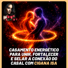 Casamento Energ�tico - Para Unir, Fortalecer e Selar a Conex�o do Casal com Cigana Isa