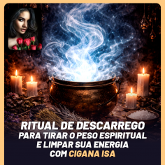 Ritual de Descarrego - Para Tirar o Peso Espiritual e Limpar sua Energia com Cigana Isa