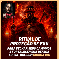 Ritual de Prote��o de Exu - Para Fechar Seus Caminhos e Fortalecer sua Defesa Espiritual com Cigana Isa