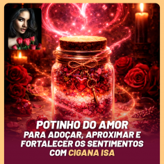 Potinho do Amor - Para Ado�ar, Aproximar e Fortalecer os Sentimentos com Cigana Isa